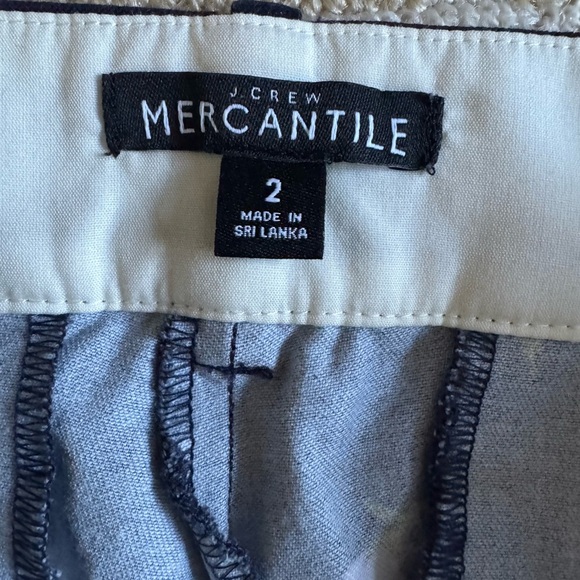 J. Crew Mercantile Floral Winnie Slim Ankle Pants Black Pink Preppy Casual 2 - Picture 6 of 6